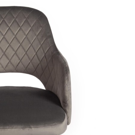 Valkyria Mod chair. 711 fabric/metal, 55x55x80cm, gray 26/black-5