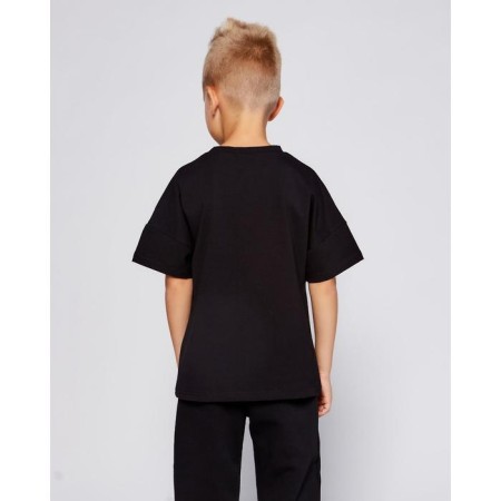T -shirt Children's Minaku: Basic Line Kids Black Color, Height 128-2