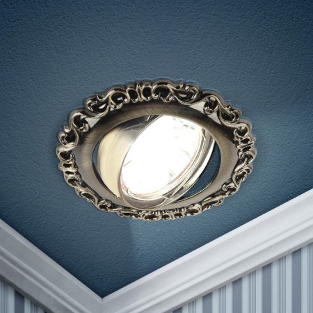 Lamp Built -in era KL59, IP20, 50W, 95 mm, bronze color