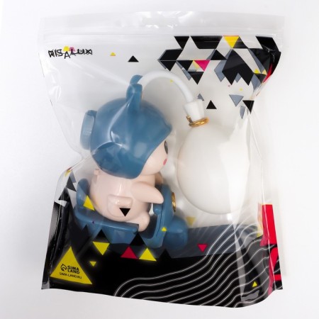 Night "Bunny" LED 2W USB AKB Blue 7.5x9.5x32 cm Risalux-9