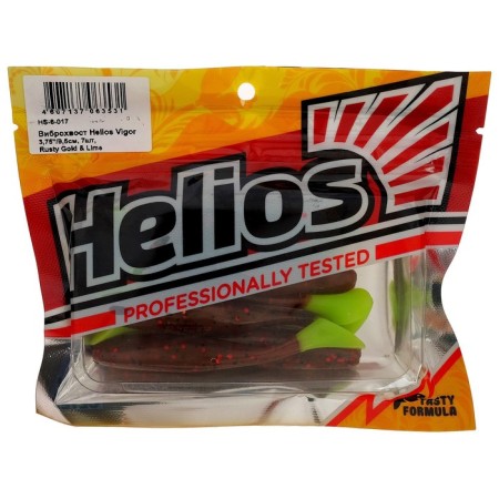 Vibro -high -high Helios Vigor Rusty Gold & Lime, 9.5 cm, 7 pcs. (HS-6-017)-1