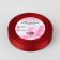 Satin ribbon, 20 mm × 23 ± 1 m, color red No. 26