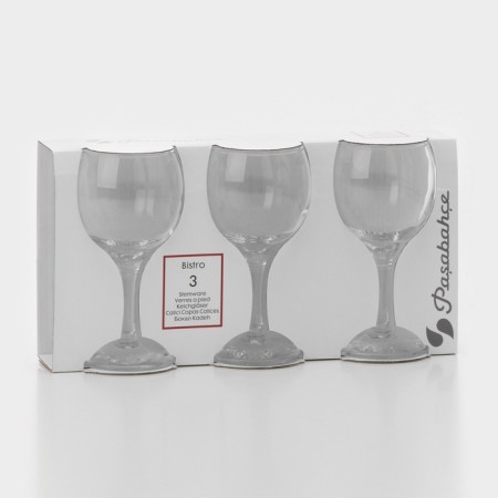 A set of glass glasses for red wine Bistro, 220 ml, 3 pcs-6