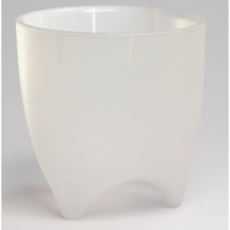 Plastic pot Live-In-Green with the “de Costa” tab, D = 16 cm, 2.25 l, the color is transparent