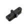 Connector for 2 tire pipelines Volpe UBX-Q122 G11 Black 1 Polybag, type G, straight, black