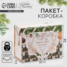 Package-Korok “Gift for You”, 23 x 18 x 11 cm, New Year