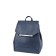 Backpack claim. Kozh, department on a valve, blue color 24x12x32