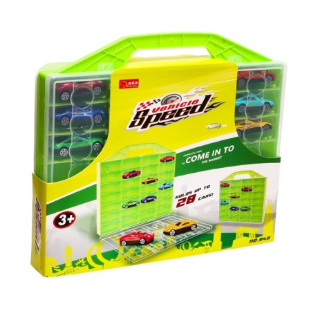 Game set "City", case, 6 metal machines-4