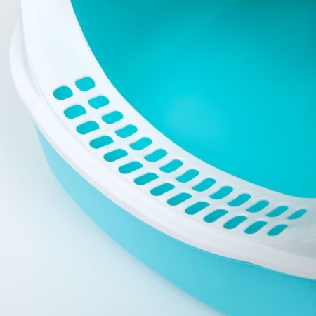 Domik toilet 43 x 32 x 28 cm, white-blue-2