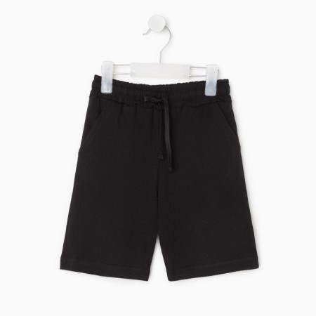 Shorts for a boy, black color, height 122 cm-4