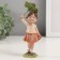 Polystone souvenir "Baby with green clover" 6.5x5x15.5 cm