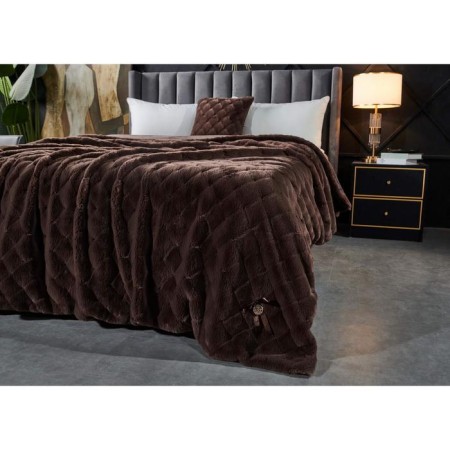 Bernard cover, size 220x240 cm, chocolate color-2