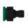Fitting, internal thread 1/2 "–3/4", fast -fast connection, plastic, mix, Greengo