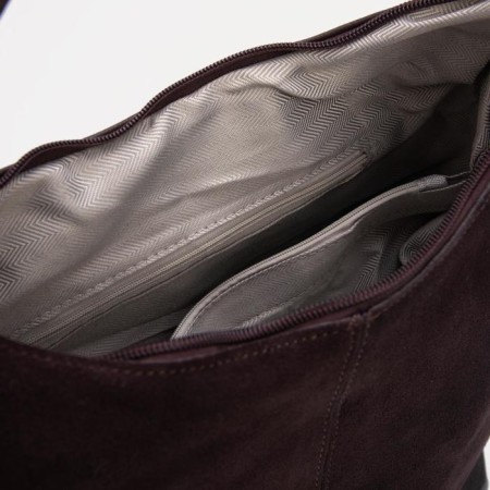 Love bag with lightning, brown color-2