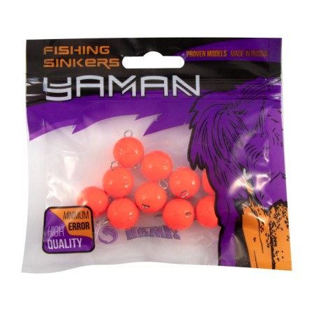 Cargo Cheburashka painted collapsible Yaman 10 pcs., 20 g, orange-4