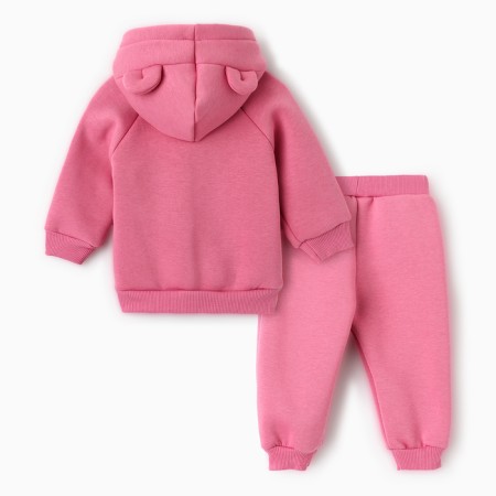 Costume: sweatshirt and pants crumbs, I am Basic Line, height 62-68 cm, bright pink-9