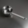 Stainless steel bucket, 1.1 l, 39 × 14.5 × 8 cm, metal handle