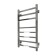 Electric towel "Sanprise" Quadro P8, 400x800 mm, left/right, chrome