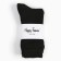 A set of men's socks (3 pairs), black color, size 27-29