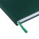 Dated diary 2024, A5, 176 sheets, Attomex.lancaster, Balakron cover, Lasse, Block 70 g/m2, Green