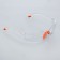 Open -type protective glasses transparent