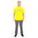 T-shirt Payer Travel Mob, Cotton, Lime, XXL