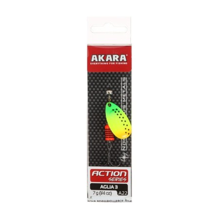 Spinning spinning Akara Action Series Aglia 3, 7 g, color A22-1