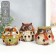 Ceramics candlestick for 1 candle "Oblushka" mix 10x9.5x10.5 cm