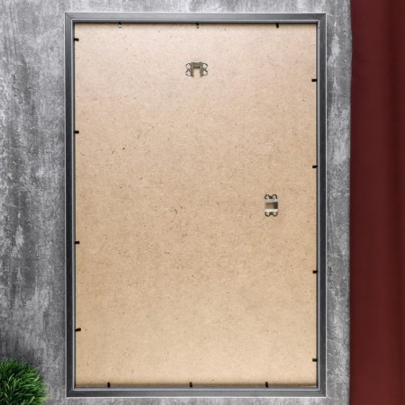 Photo frame plastic "Mira" 40x60 cm 021 silver (plastic screen)-3