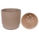 Plastic pot with the Betta tab, the color of the frappe