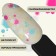 Nail varnish gel, Milk Glitter, 3 phase, 8ml, LED/UV, Transparent color (03)