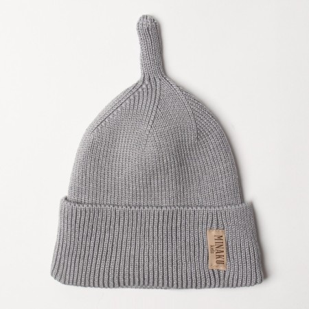 Children's hat minku rr 46-48, gray color-4