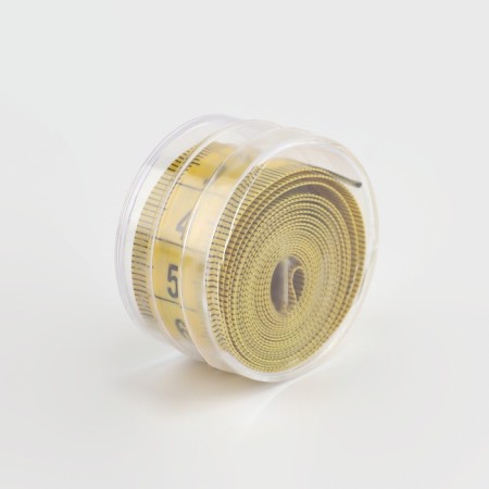 Centimeter tape in a case, 150 cm, color mix-6