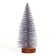 New Year's decor "Fir tree in silver color with sparkles" 8 × 8 × 20 cm