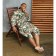 Male extensive Ethel Bathbell "General Bank" size 50-52, waffle 200g/m2, 100% cotton