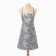 Apron Ethel "Silver branches", 60x70 cm, sarzha 190 g/m2