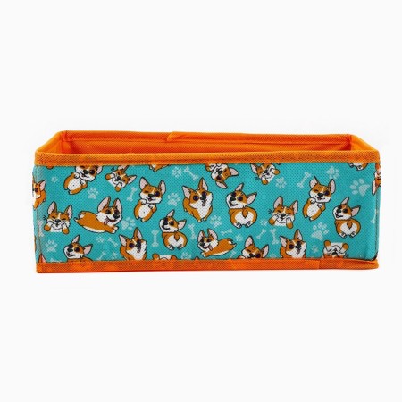 Organizer for storage, coffee for linen 8 cells "Corgi", 28 x 16 x 10 cm-2