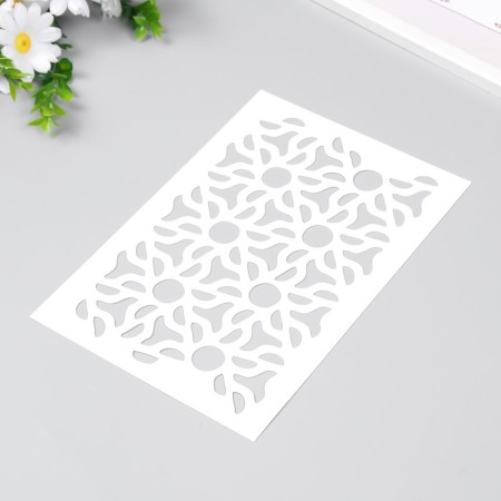 Plastic stencil "Texture" 24x16 cm-1