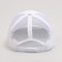 Baby cap for a girl with a grid, white color, pr 54