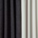 Kerti curtain set, 2x200x270 cm size, dark gray/white color