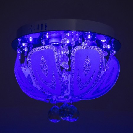 Luer with PDD "Muscari" 3x40W E27+RGB chrome 30x30x24 cm Bayerlux-4