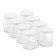 Yogurtnitsa KitFort KT-6098, 20 W, 180 ml, 8 containers, glass, silver-pink