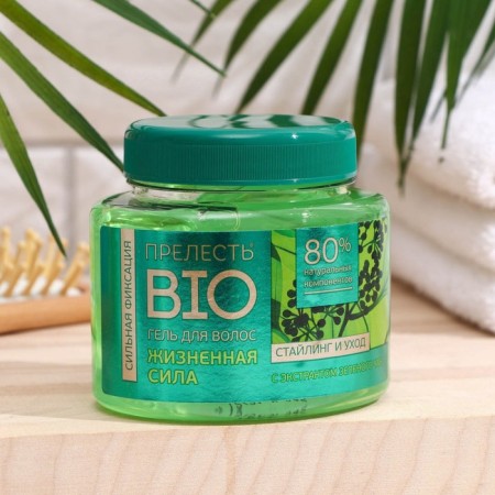 Bio “Life Power”, strong fixation, 250 ml for laying gel.