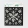 Stencil for creativity "Snow Tale", 15 x 15 cm, plastic