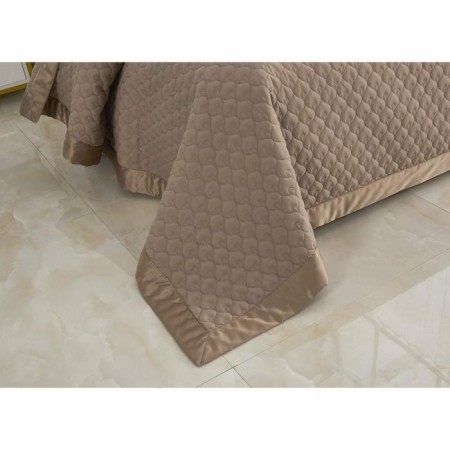 A set with a bedspread "Roxalana", size 230x250 cm, 50x70 cm - 2 pcs, the color of Mokko-4