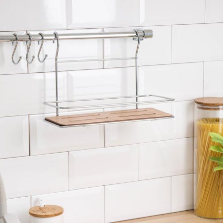 TEKNO-TEL Railing System for the kitchen, 7 items, chromium color-1