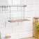 TEKNO-TEL Railing System for the kitchen, 7 items, chromium color
