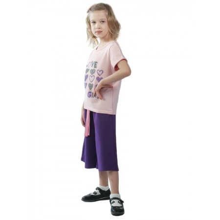 Kid children's love girl, height 128 cm, pink color-2