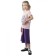Kid children's love girl, height 128 cm, pink color
