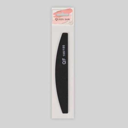 File - emery, abrasiveness 100/180, 18 cm, black color-2